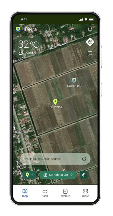 HiTerra app