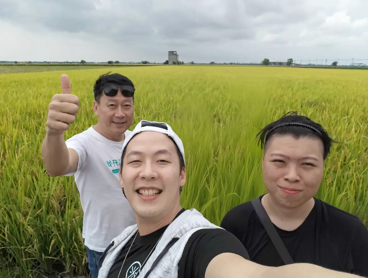 HiTerra co-founders visiting paddy fields in Sekinchan and Sungai Besar, Selangor
